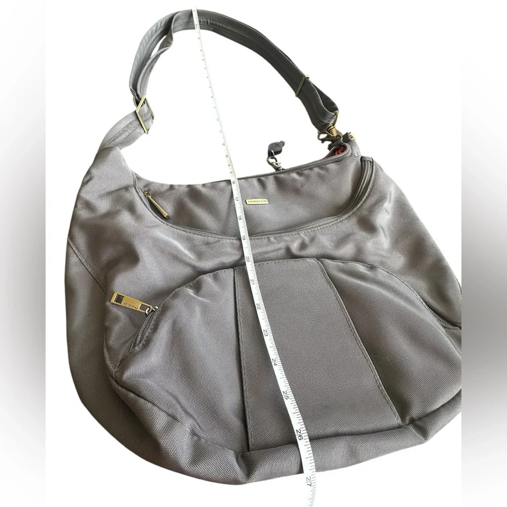 Travelon Gray Shoulder/Crossbody Bag